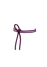 Fringe Soga Belt - Blue foil -