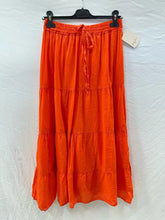 Cotton Voile Skirt With Lining @9143_JuCotDouble: Black