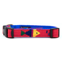 A Tail We Could Wag Side-Release Dog Collar: Retro / Small - 11" - 15"