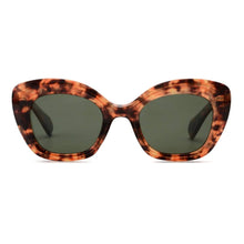 TALLIE | Tortoise | Green Lens | Polarized Sunglasses