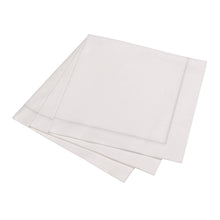 25ct Hemstitch Napkins |  Size: Cocktail Napkin (25x25cm) / Misty Green