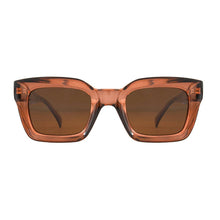 DELPHI | Transparent Brick / Brown Lens | Polarized Sunglasses