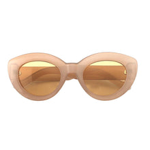 VALERIE | Transparent Light Brown | Polarized Sunglasses