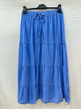 Cotton Voile Skirt With Lining @9143_JuCotDouble: Black