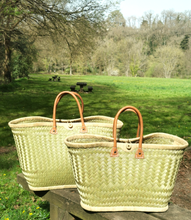 Large woven straw basket, natural tote bag Large