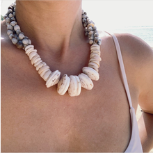 Conus Shell and seed necklace from Papua