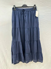 Cotton Voile Skirt With Lining @9143_JuCotDouble: Black