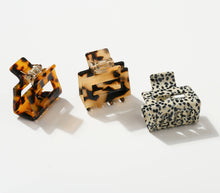Brie | Classic Mini Square Eco-Friendly Claw Clip: Assorted