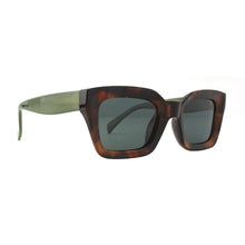 DELPHI | Tortoise / Transparent Green / Smoky Lens | Polarized Sunglasses