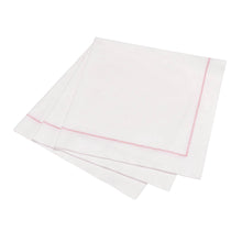25ct Hemstitch Napkins |  Size: Cocktail Napkin (25x25cm) / Misty Green