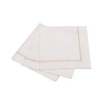 25ct Hemstitch Napkins |  Size: Cocktail Napkin (25x25cm) / Misty Green