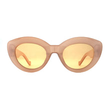 VALERIE | Transparent Light Brown | Polarized Sunglasses