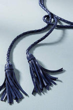 Fringe Soga Belt - Navy - OS