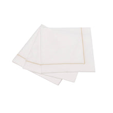 25ct Hemstitch Napkins |  Size: Cocktail Napkin (25x25cm) / Misty Green