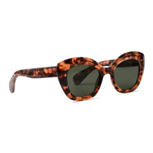 TALLIE | Tortoise | Green Lens | Polarized Sunglasses