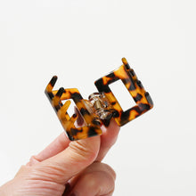 Brie | Classic Mini Square Eco-Friendly Claw Clip: Assorted