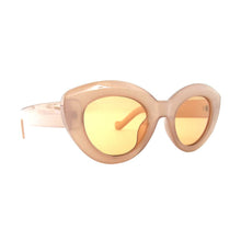 VALERIE | Transparent Light Brown | Polarized Sunglasses