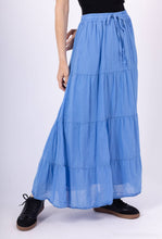 Cotton Voile Skirt With Lining @9143_JuCotDouble: Black