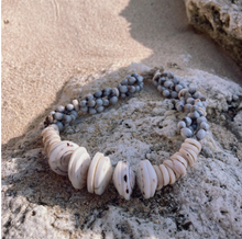 Conus Shell and seed necklace from Papua