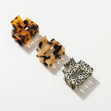 Brie | Classic Mini Square Eco-Friendly Claw Clip: Assorted