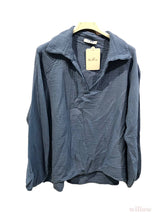 Cotton Gauze French collar blouse: Pink