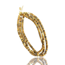8mm Bead Necklaces: Caramel