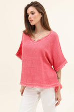 Fringe Blouse: Taupe