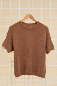 ALPACA SWEATER REF 1012: CAMEL
