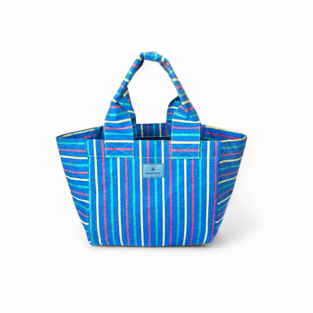 BUNDLE TOTE: Denim retro