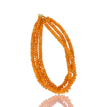 8mm Bead Necklaces: Grey