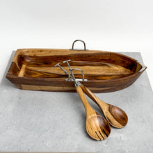 Rowboat Salad Bowl with Salad Servers