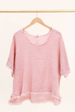 Fringe Blouse: Taupe