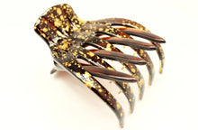 Large French Yoga Clips: GoldenSplatter