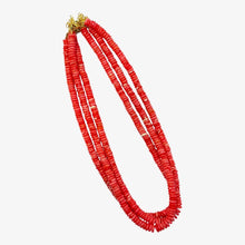 Disc Bead Necklaces: Clear