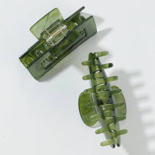 Jade Green Claw Clip