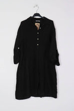 Short Dress Linen Violet One Size