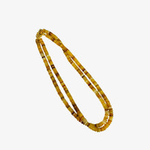 Disc Bead Necklaces: Clear