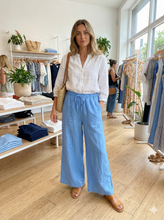Linos REF: 18116 100% Linen Trousers: Mole