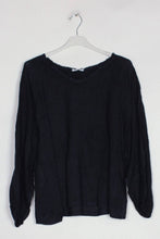 Linen Blouse  Sky Blue One Size