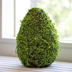 Belmont Egg Decor   Green/Brown   9.8x15