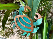 Crab Copper Christmas Ornament