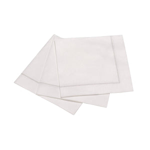 25ct Hemstitch Napkins | Size: Cocktail Napkin (25x25cm) / Royal Blue