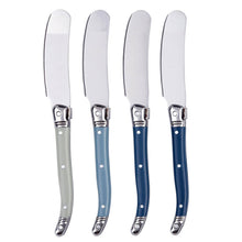 Blue Cheese Spreaders - Set of 4: Stainless Steel / 7" L x 5" W x .5" D
