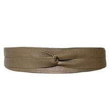 Midi Wrap Belt - Mushroom - OS