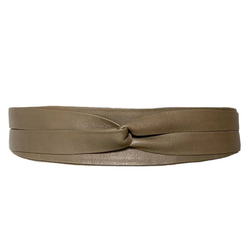 Midi Wrap Belt - Mushroom - OS