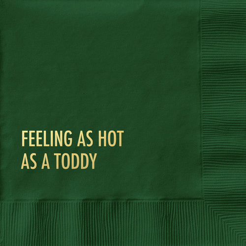 Hot Toddy Christmas Cocktail Napkin
