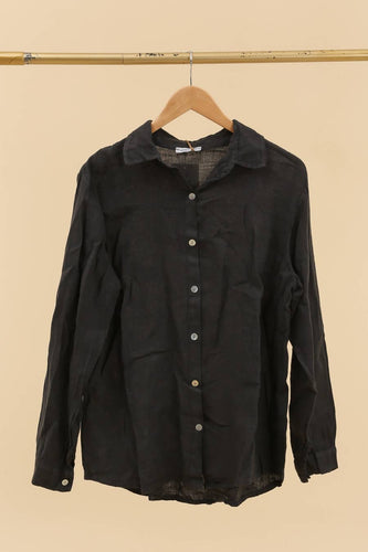 Classic Button Down : Charcoal Gray