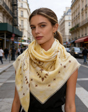 Pink Mixed Bandana Scarf
