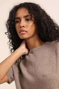 ALPACA SWEATER REF 1012: CAMEL