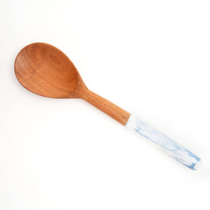 Marbled Salad Server (Blue) Set of 2
